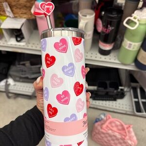 Juicy Couture Love Message Tumbler with Heart Design